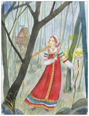  The Adventures of Vasilisa the Beautiful:  A Russian Tale about Courage and Unexpected Allies!